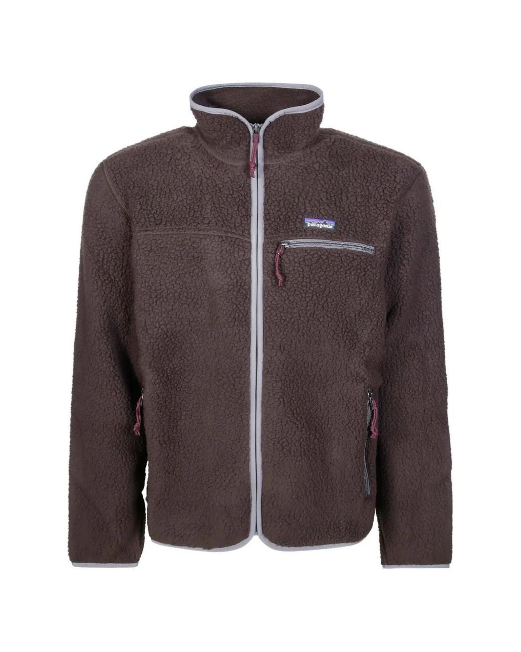 Patagonia Brown Retro Pile Fleece Jacket for men