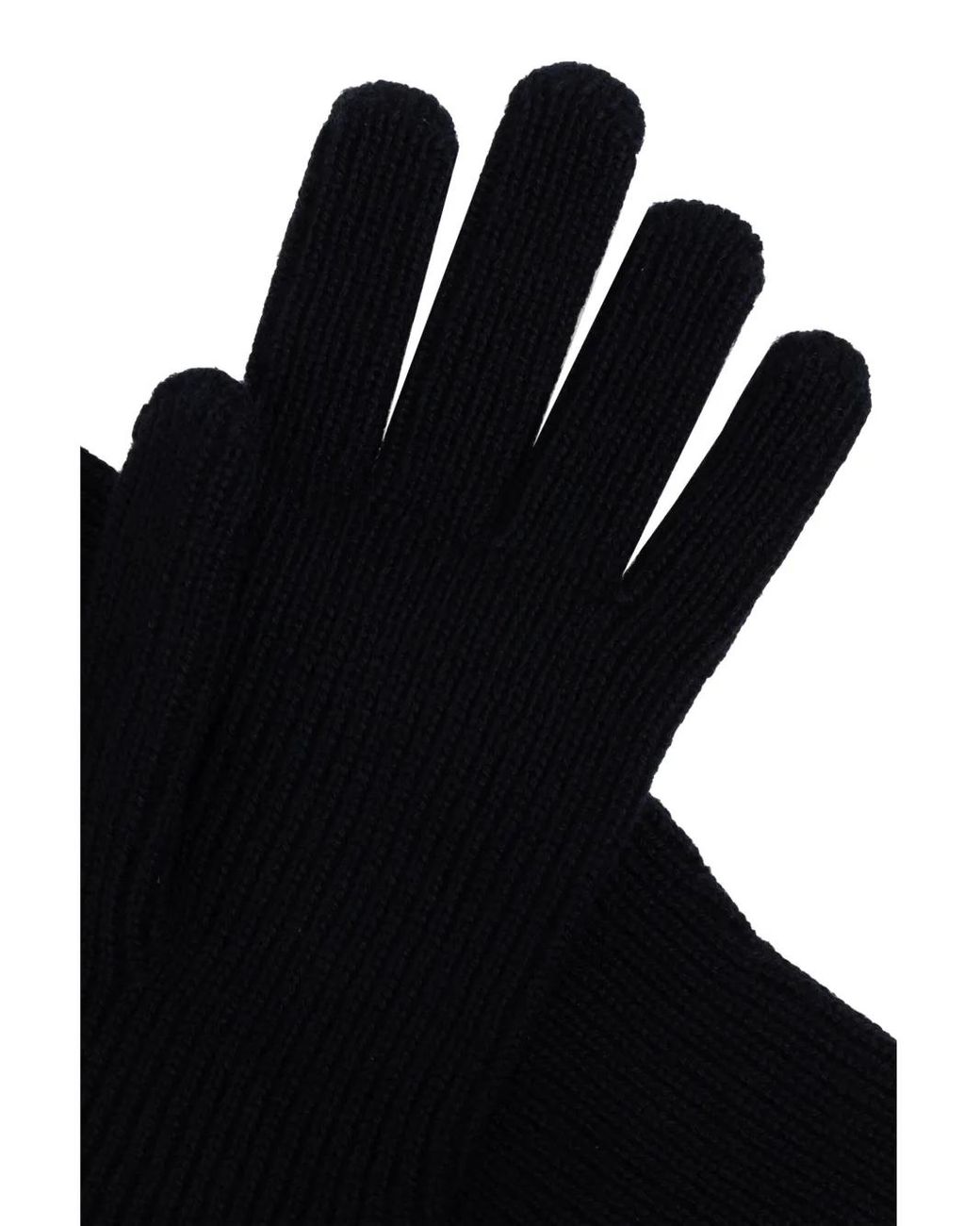 Moncler Handschuhe Mit Logo-Patch in Black für Herren