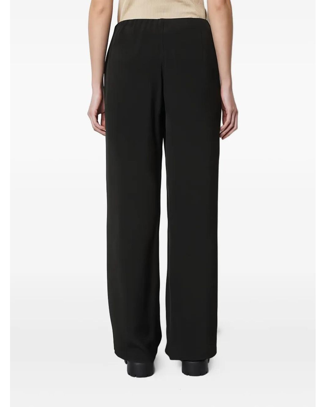 Marc O' Polo Black Elasticated-Waistband Trousers