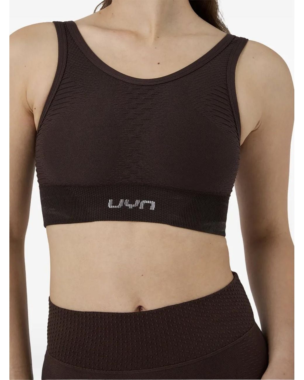 Uyn Brown Ribbed Top