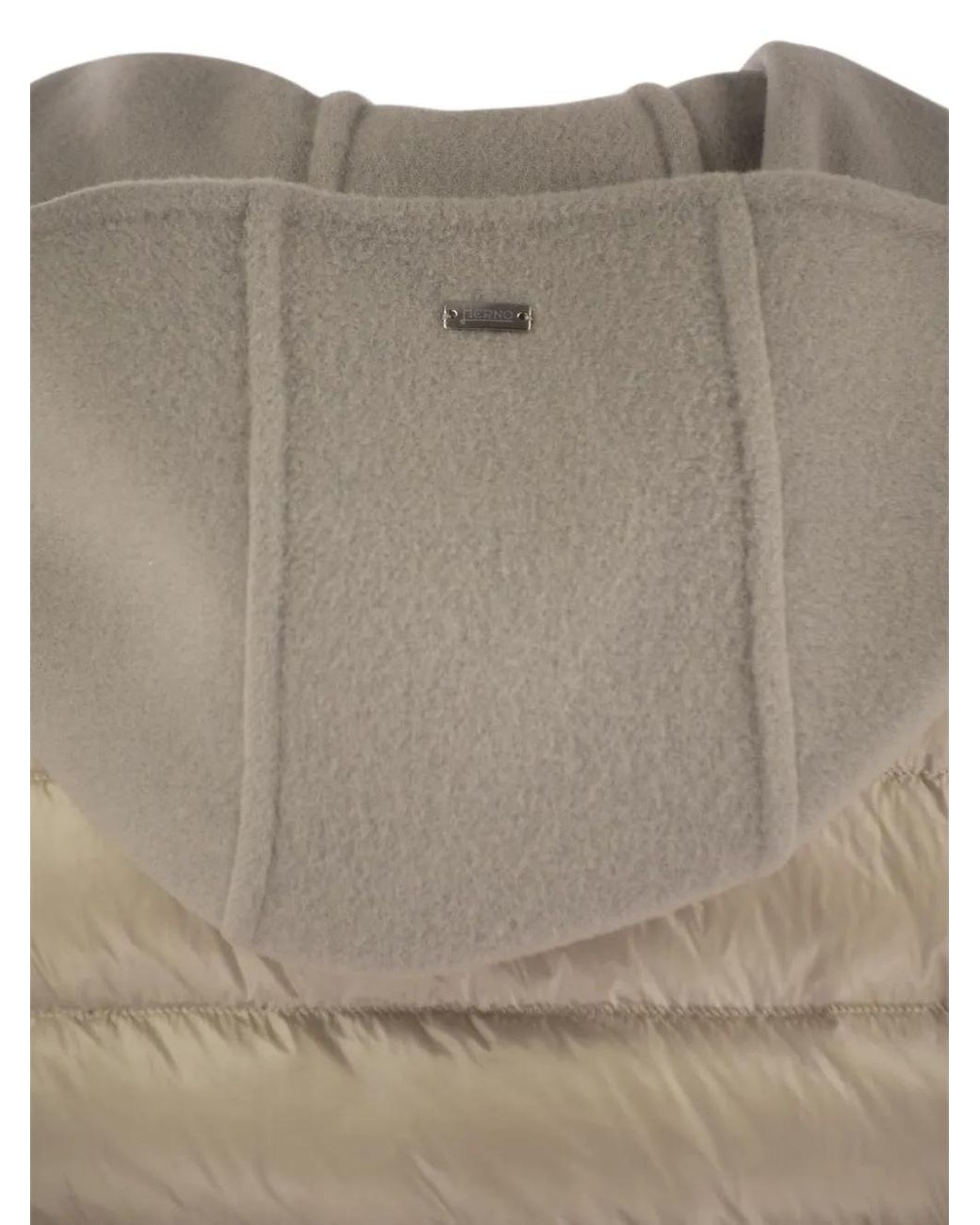 Chaleco Con Capucha Herno de color Brown