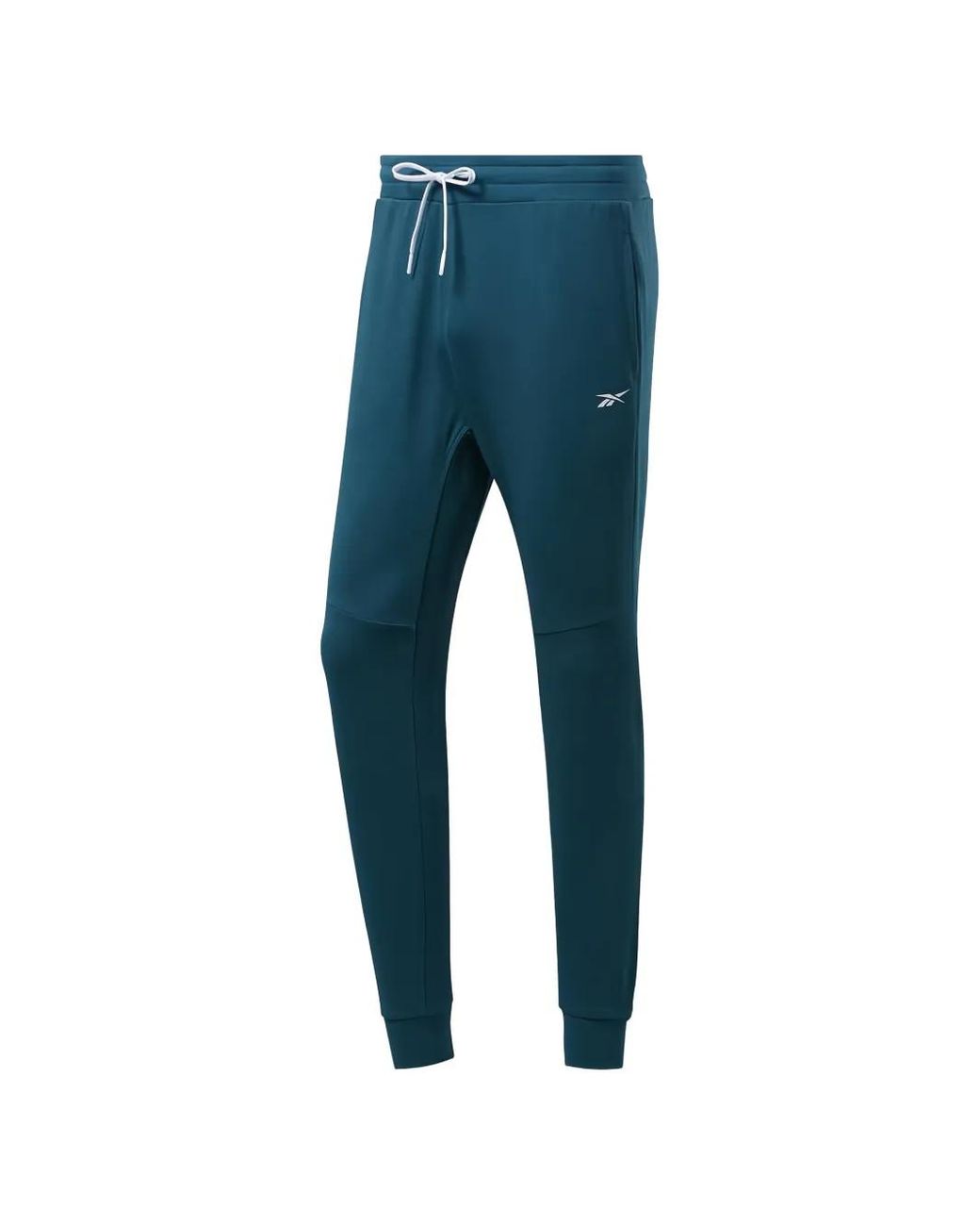 Reebok Blue Essentials Linear Logo Track Pants for men
