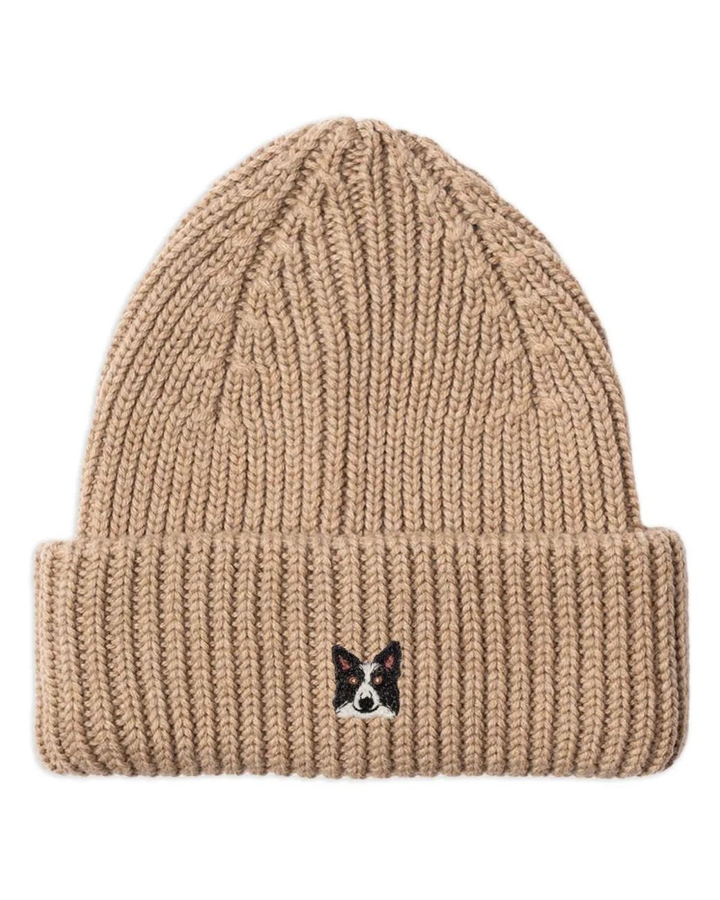 Gorro Border Collie PELO FOUNDATION de color Natural