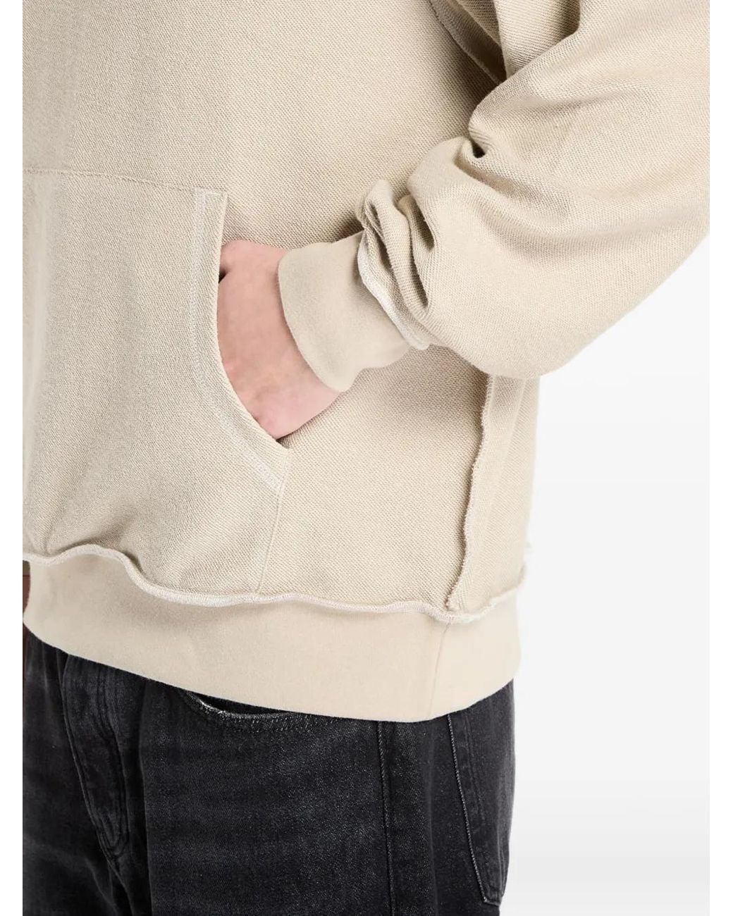 RIPNDIP Natural Logo-Print Hoodie for men