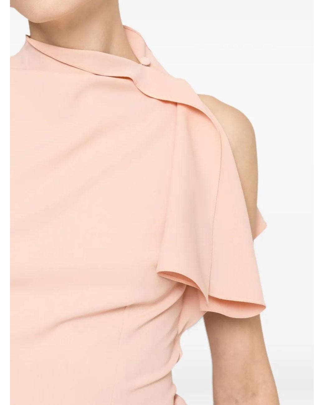 Nissa Pink Short-Sleeve Top