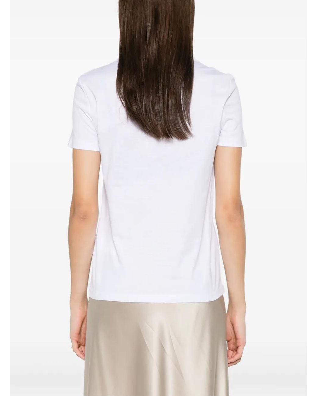 Max Mara White T-Shirts And Polos