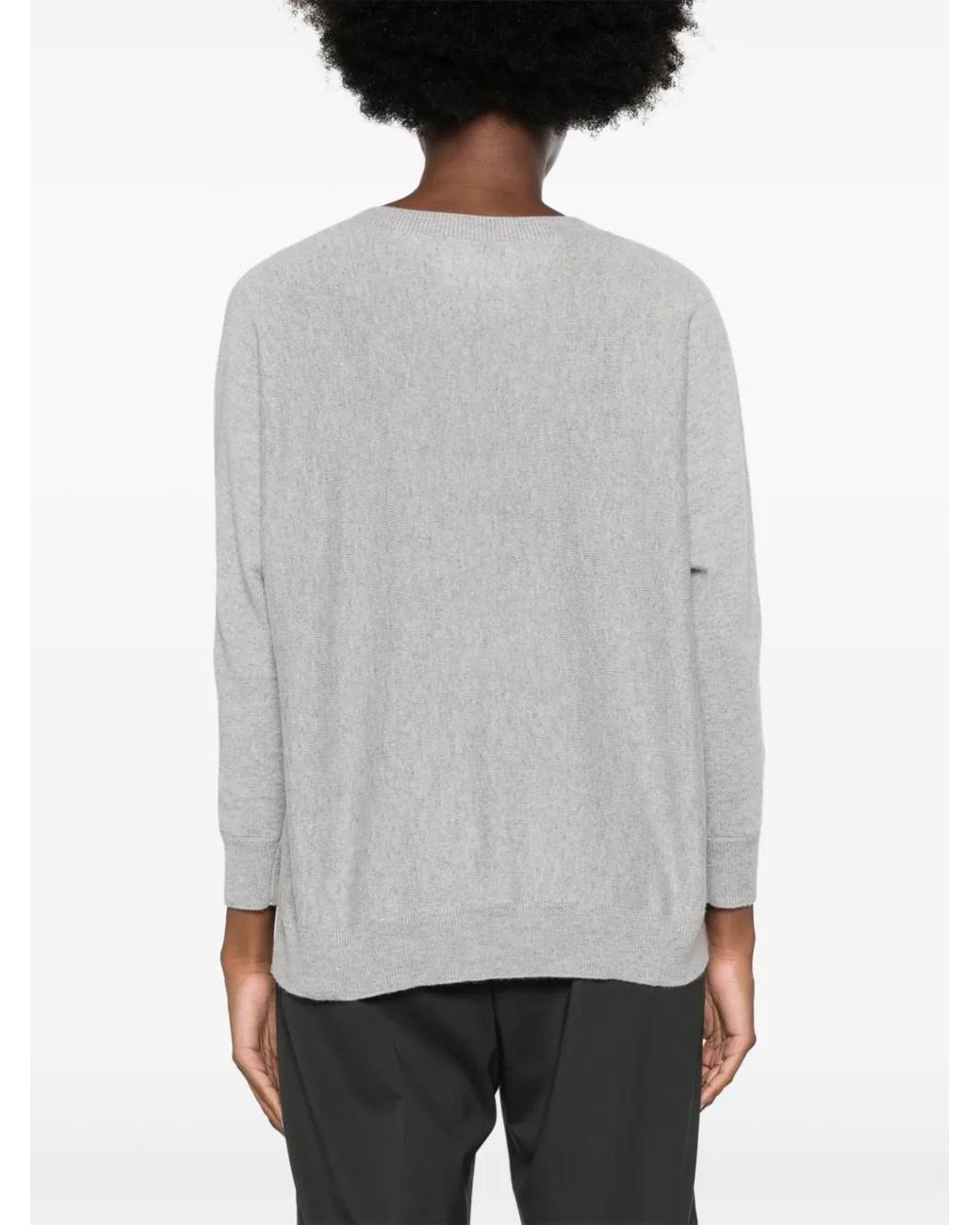 Lisa Yang Gray Kenny Sweater