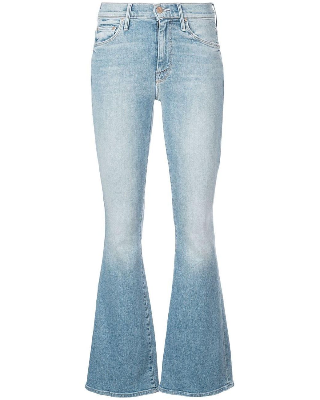 Mother Denim The Weekender Flared Jeans in Blue - Save 4% - Lyst