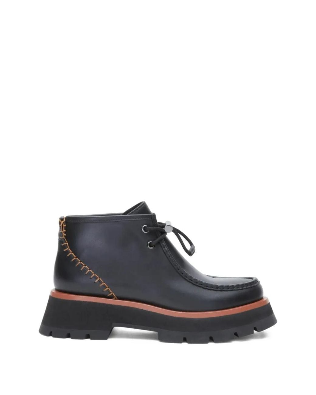 3.1 Phillip Lim Blue Kate Lug-Sole Boots