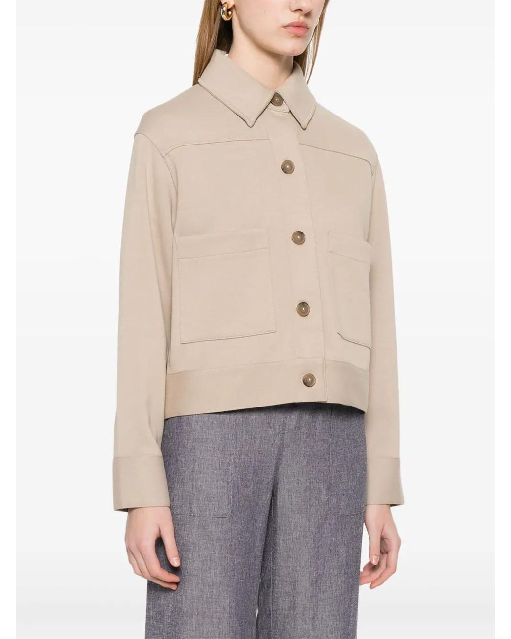 Vince Natural Double-Face Jacket