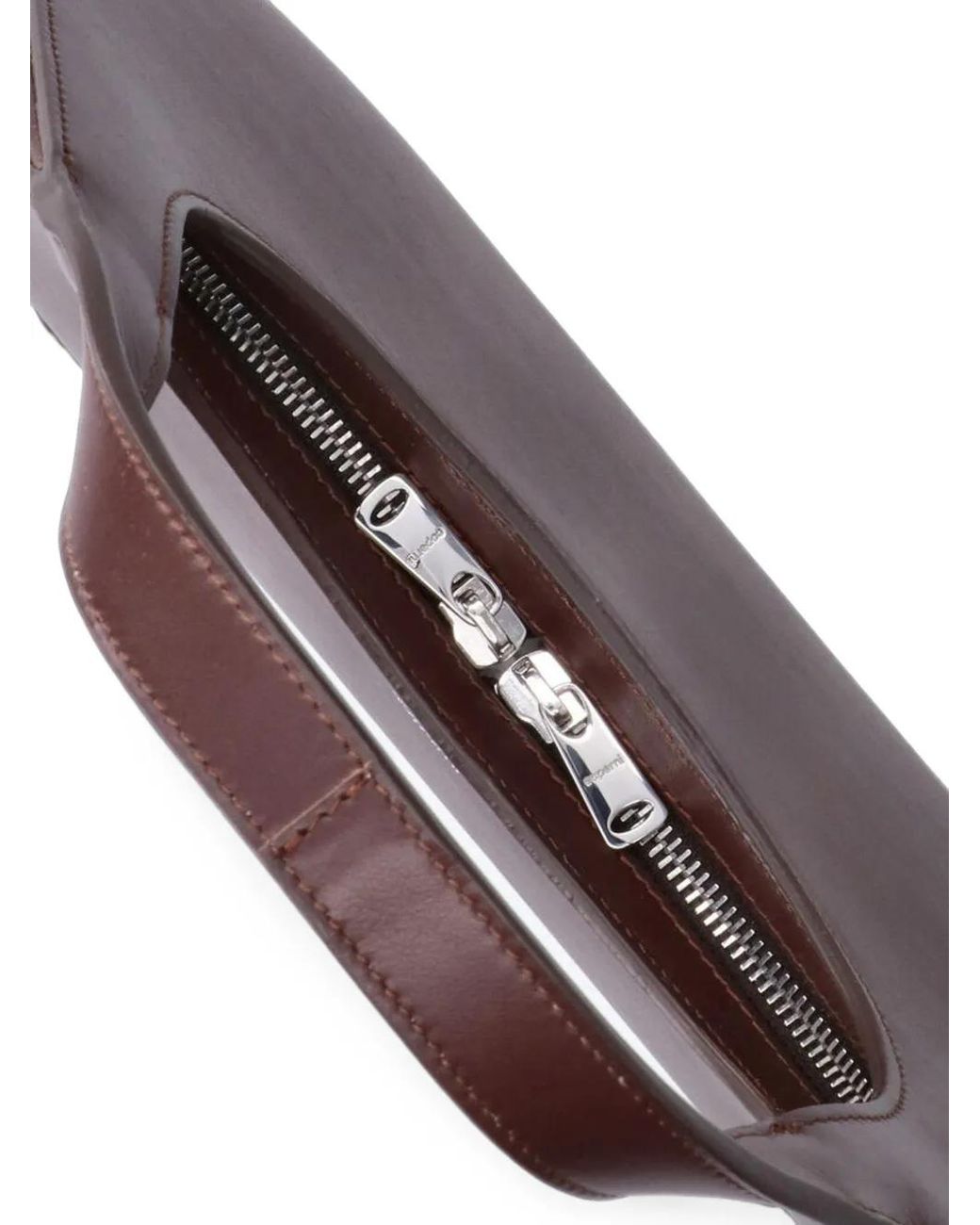 Coperni Purple Loop Swipe Leather Shoulder Bag
