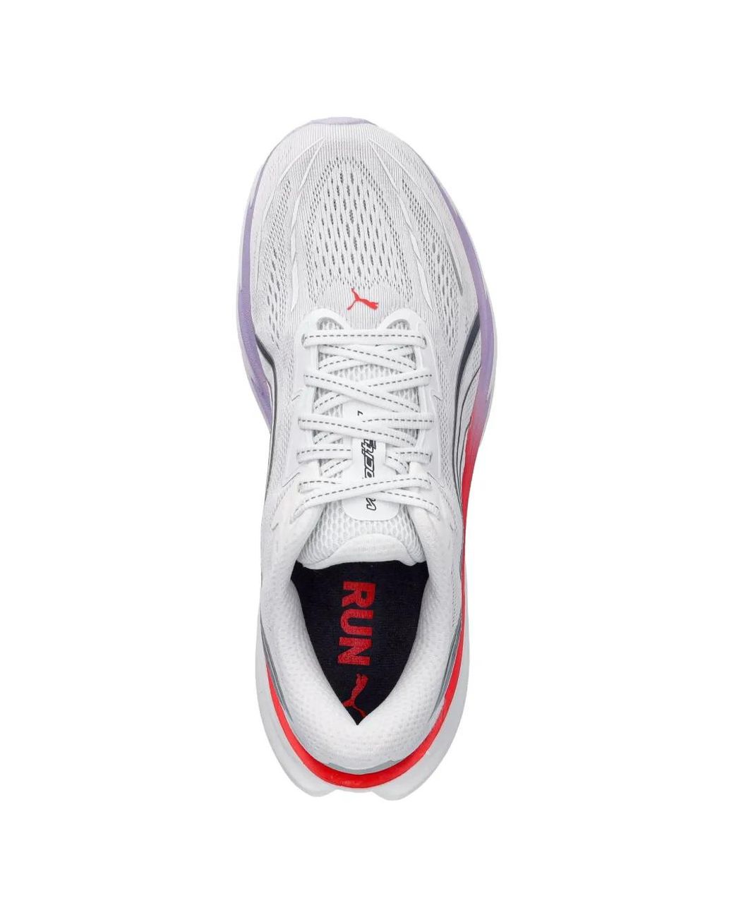 PUMA White Baskets Velocity Nitro 5