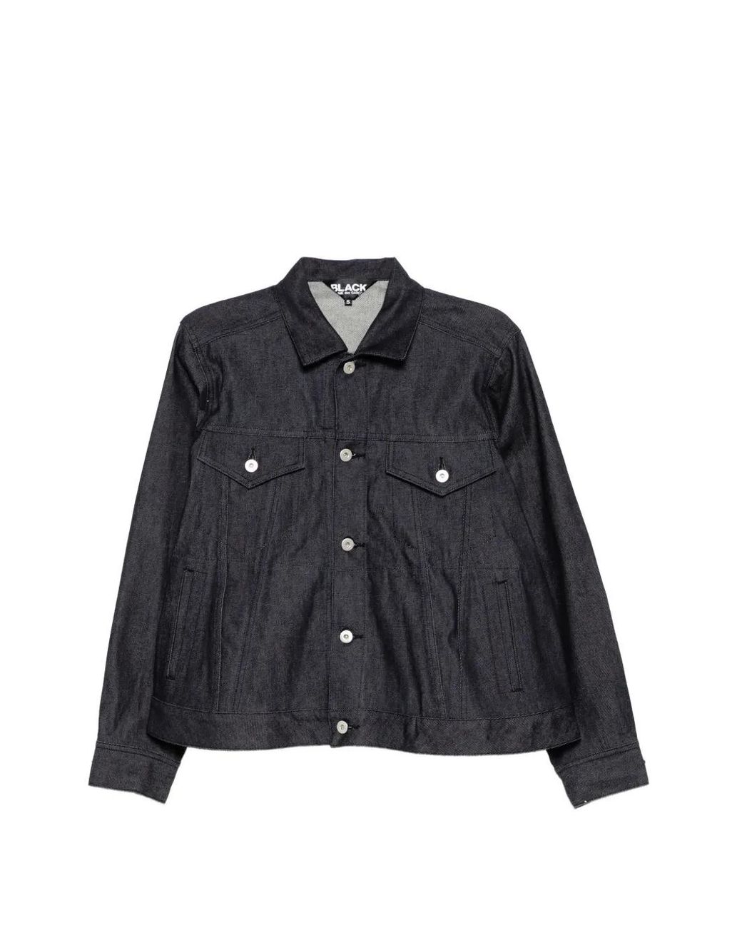 COMME DES GARÇON BLACK Black Loose-Fit Denim Jacket