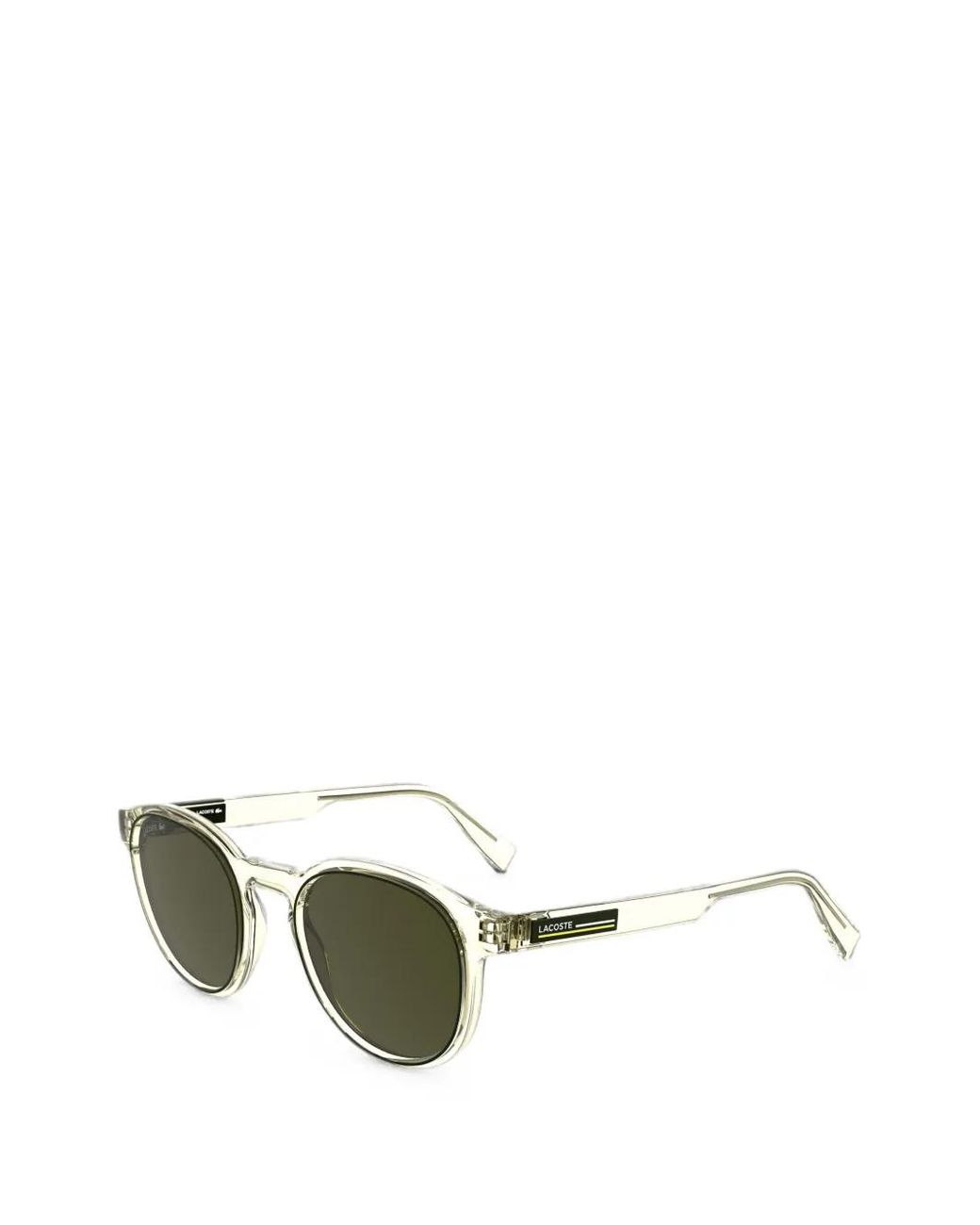 Lacoste Green Pantos-Frame Sunglasses for men