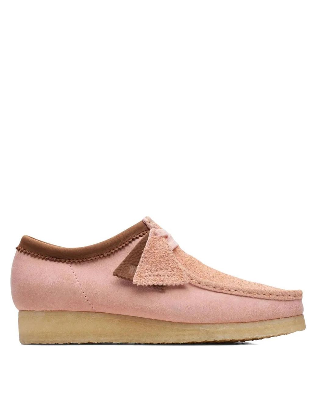 Clarks Brown Wallabee Derby Shoes for men
