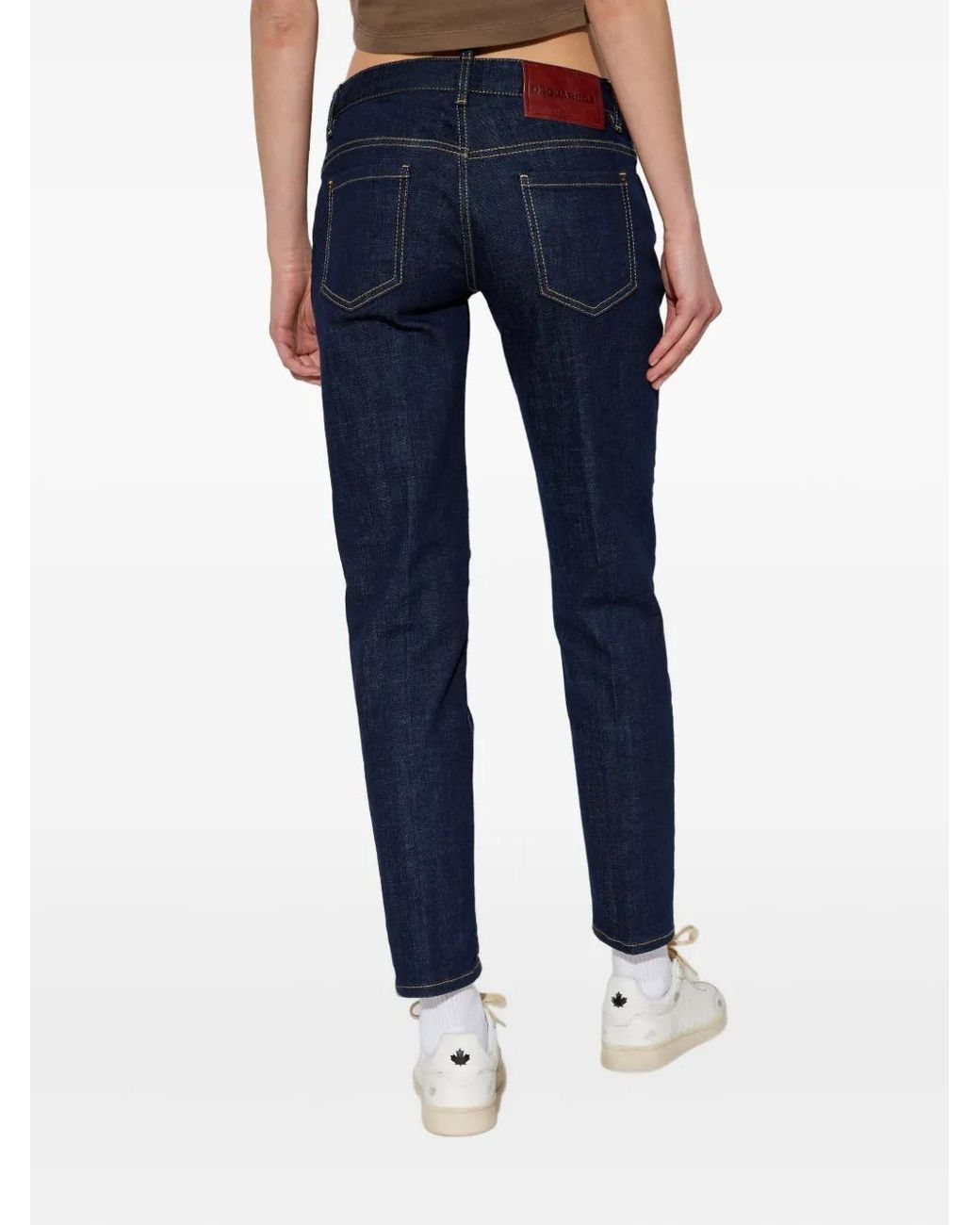 DSquared² Blue Dark Rinse Wash Jennifer Jeans