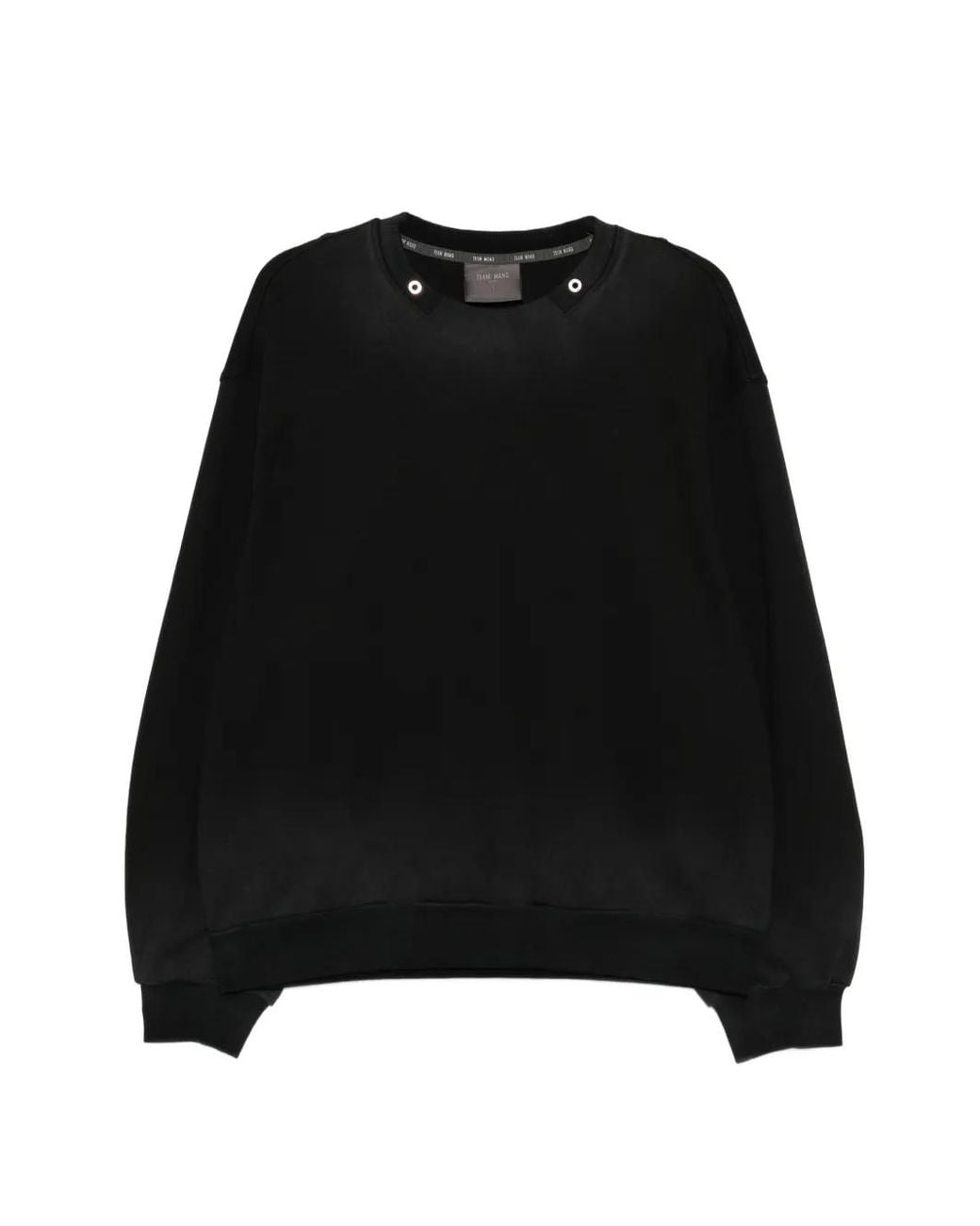 TEAM WANG design Black Reset Sweatshirt