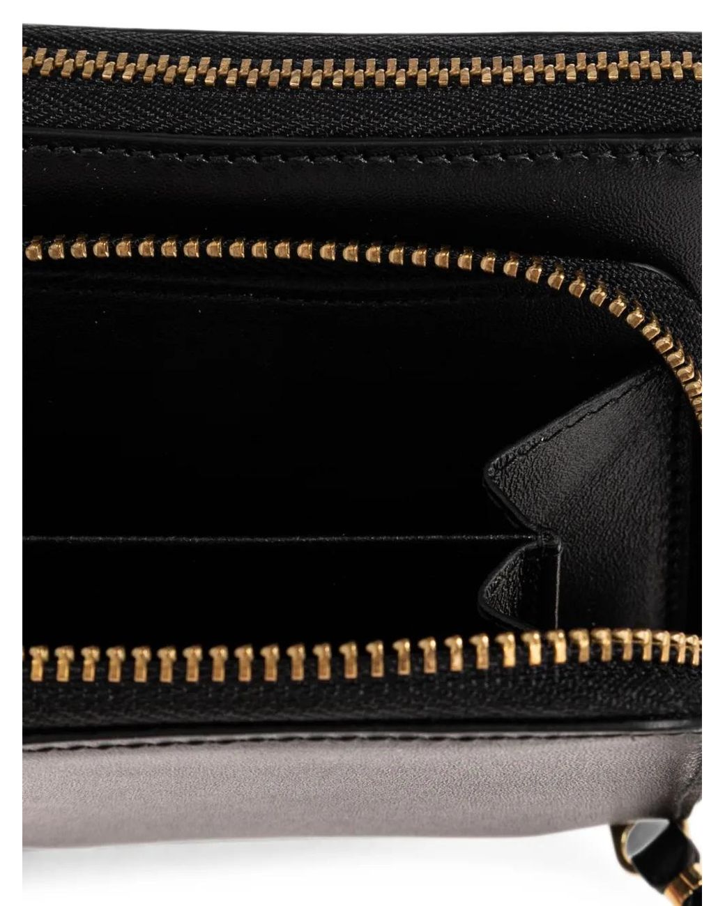 Comme des Garçons Black Double-Zip Bovine Leather Wallet