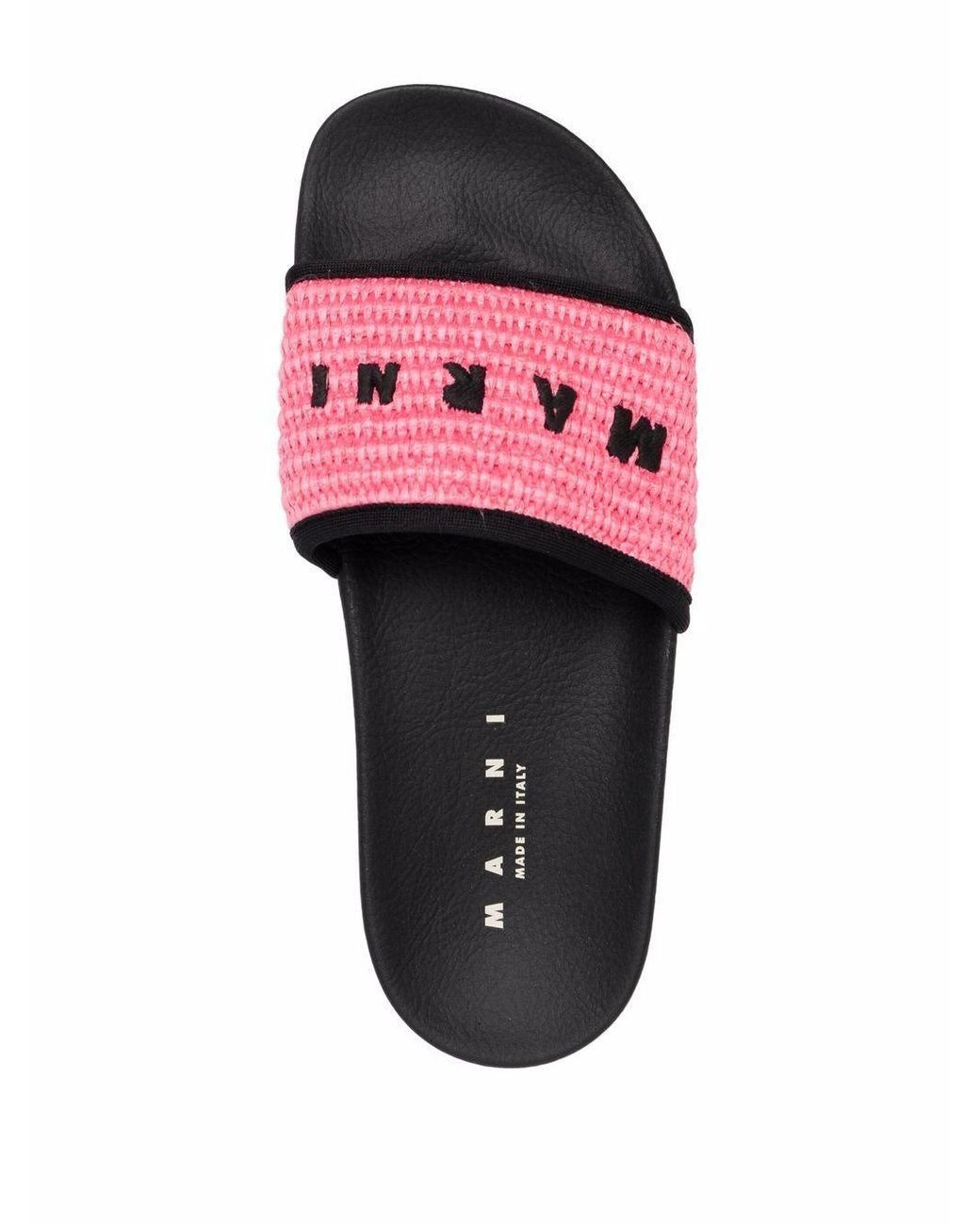 marni slides black
