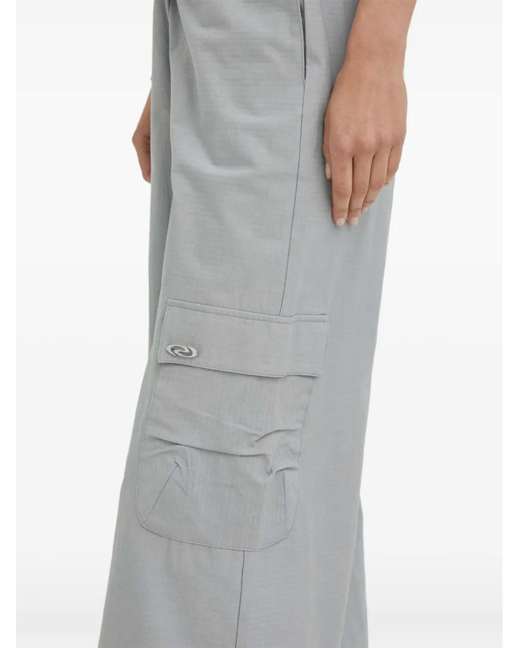 Résumé Gray Drawstring Cargo Pants