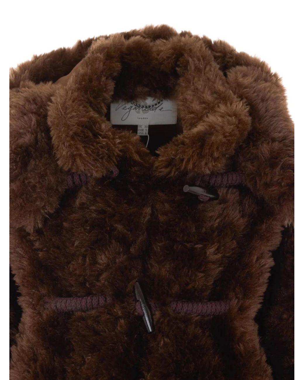 Chaqueta Con Capucha Vegancode de color Brown
