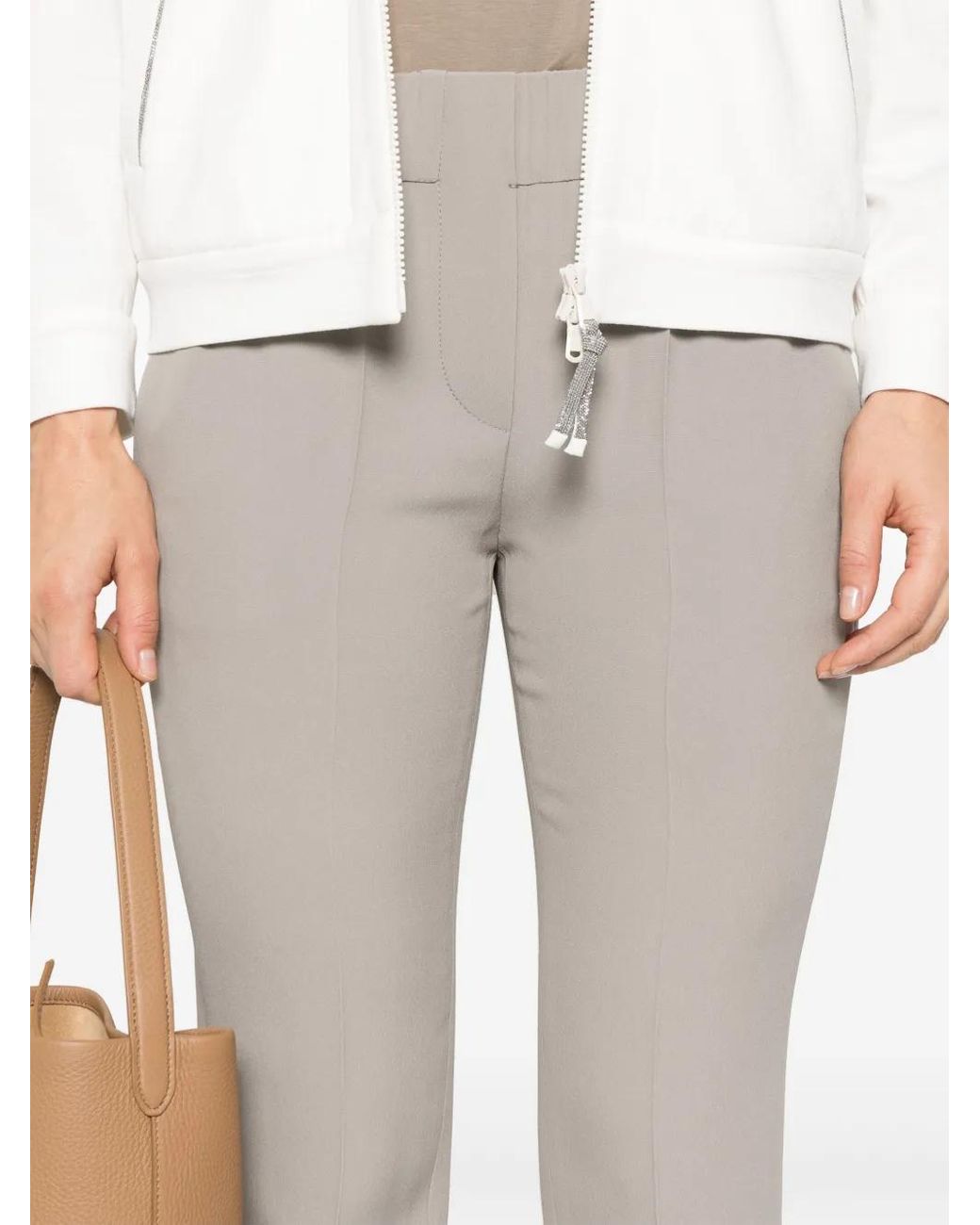 Brunello Cucinelli Gray Pants