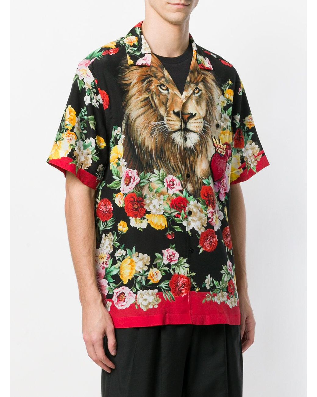 Dolce and gabbana cat shirt hot sale
