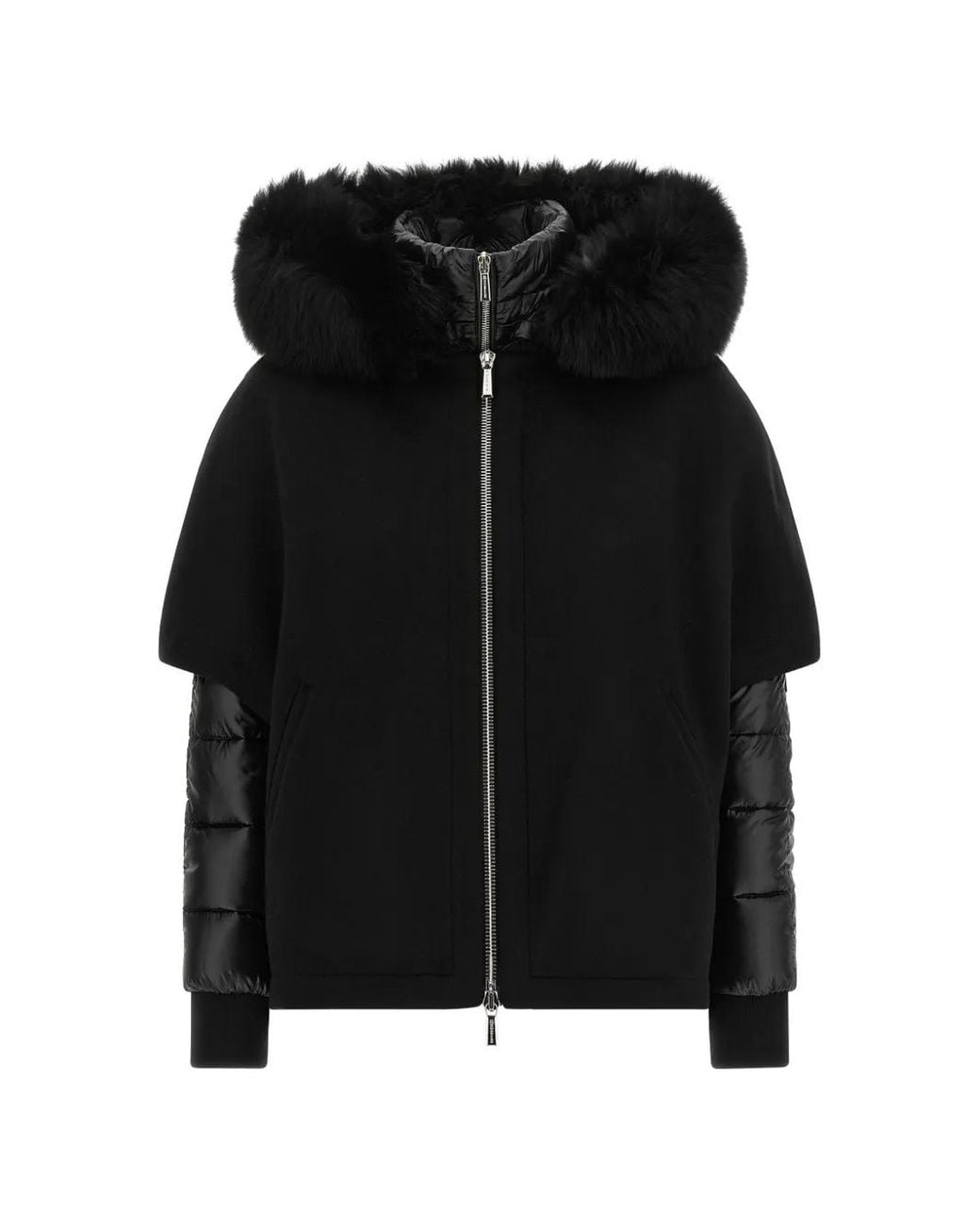 Moorer Black Pegaso Modular Jacket