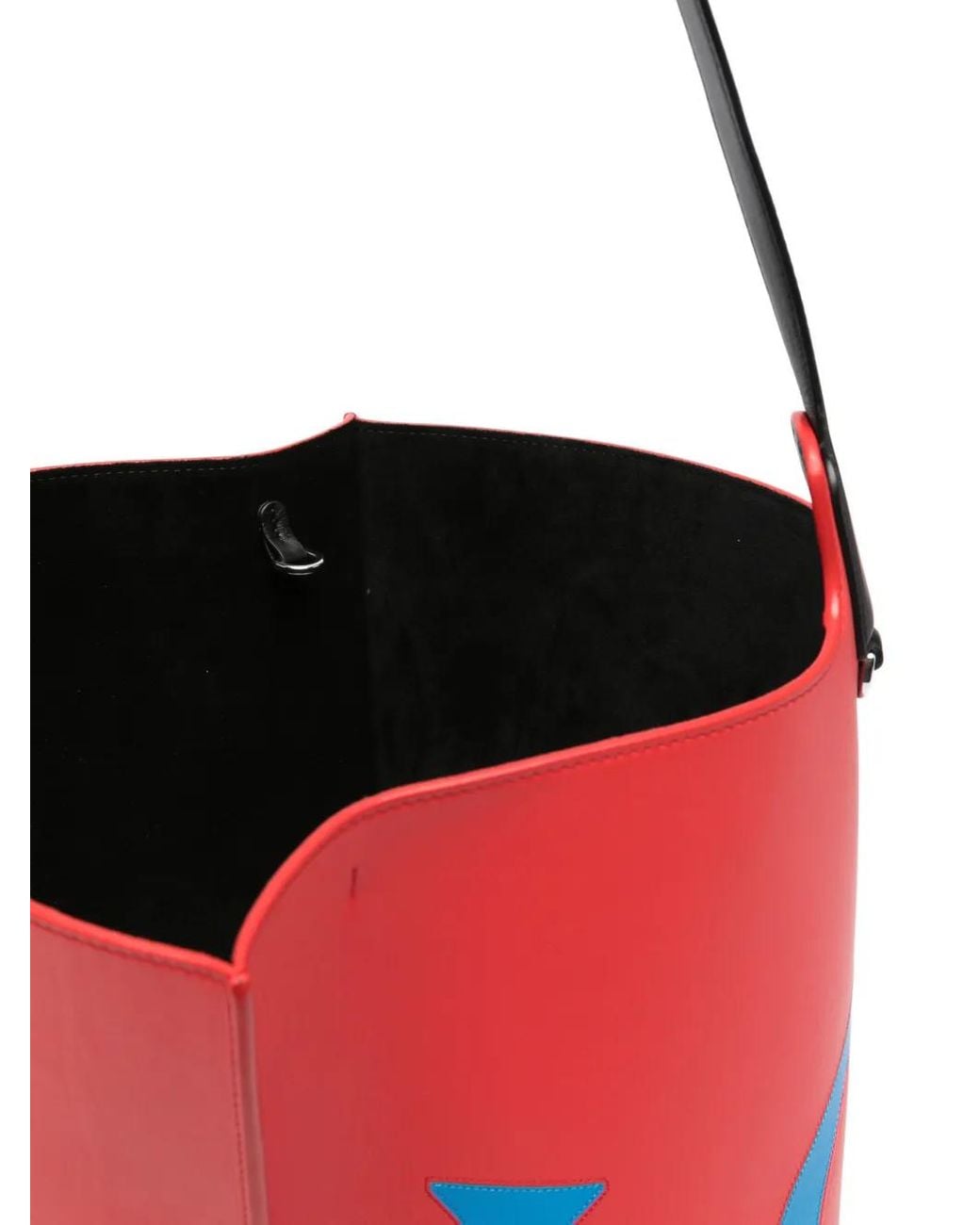 Loewe Red Large Bilbao Bucket Oversized Logo