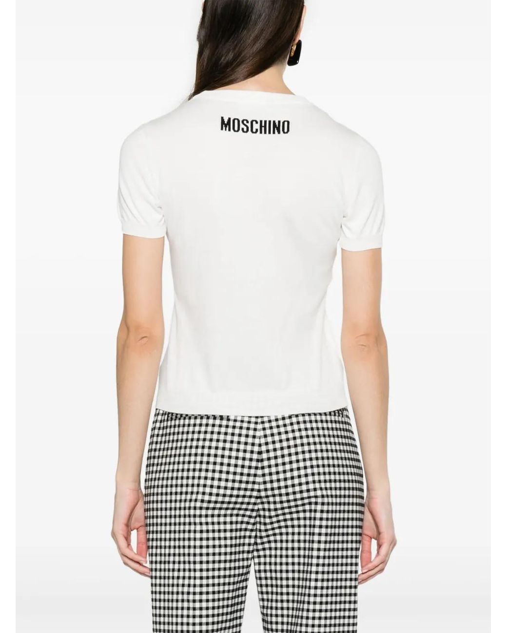 Moschino White Sweaters