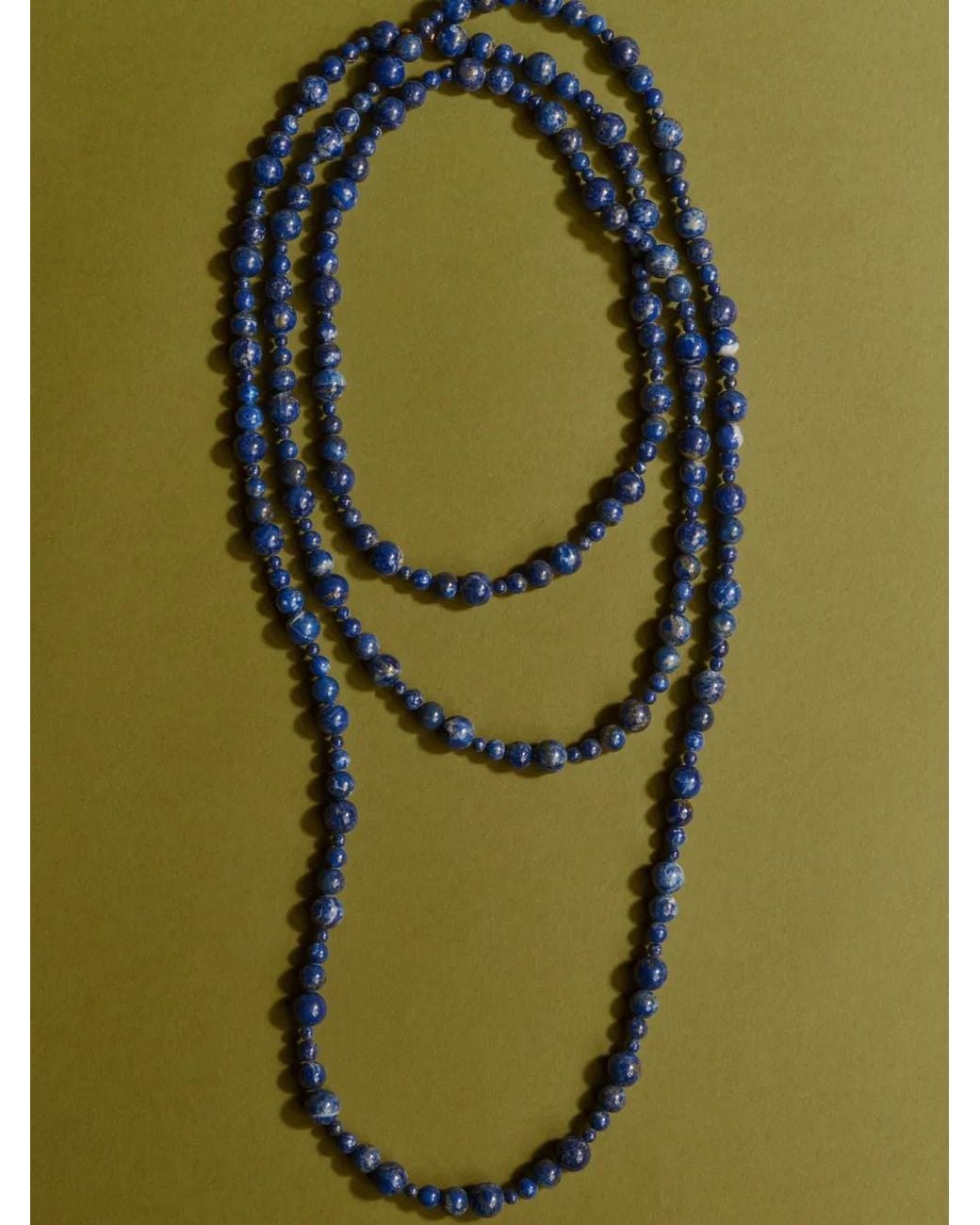 Jennifer Behr Blue Veda Lapis Lazuli Necklace