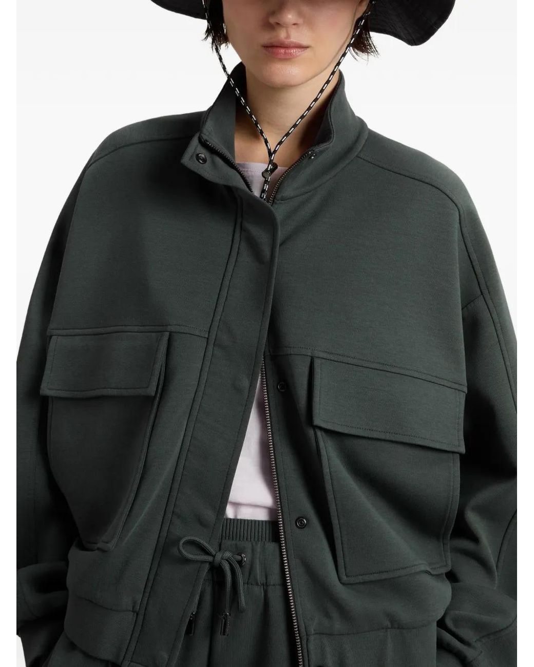 Sudadera Interlock Zipped Woolrich de color Green