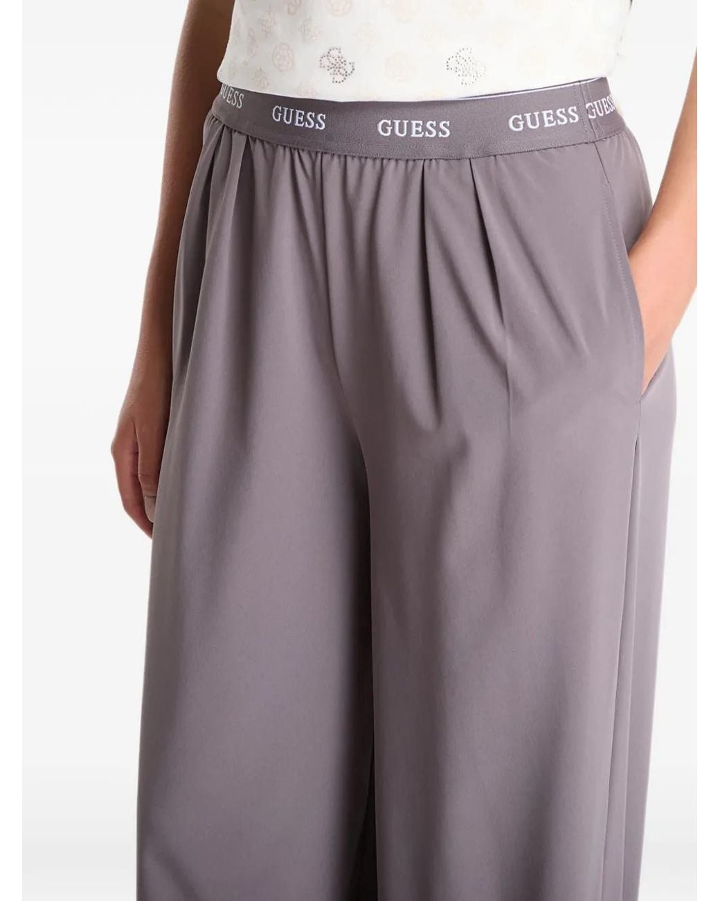 Guess Gray Relaxed Fit Sweatpants