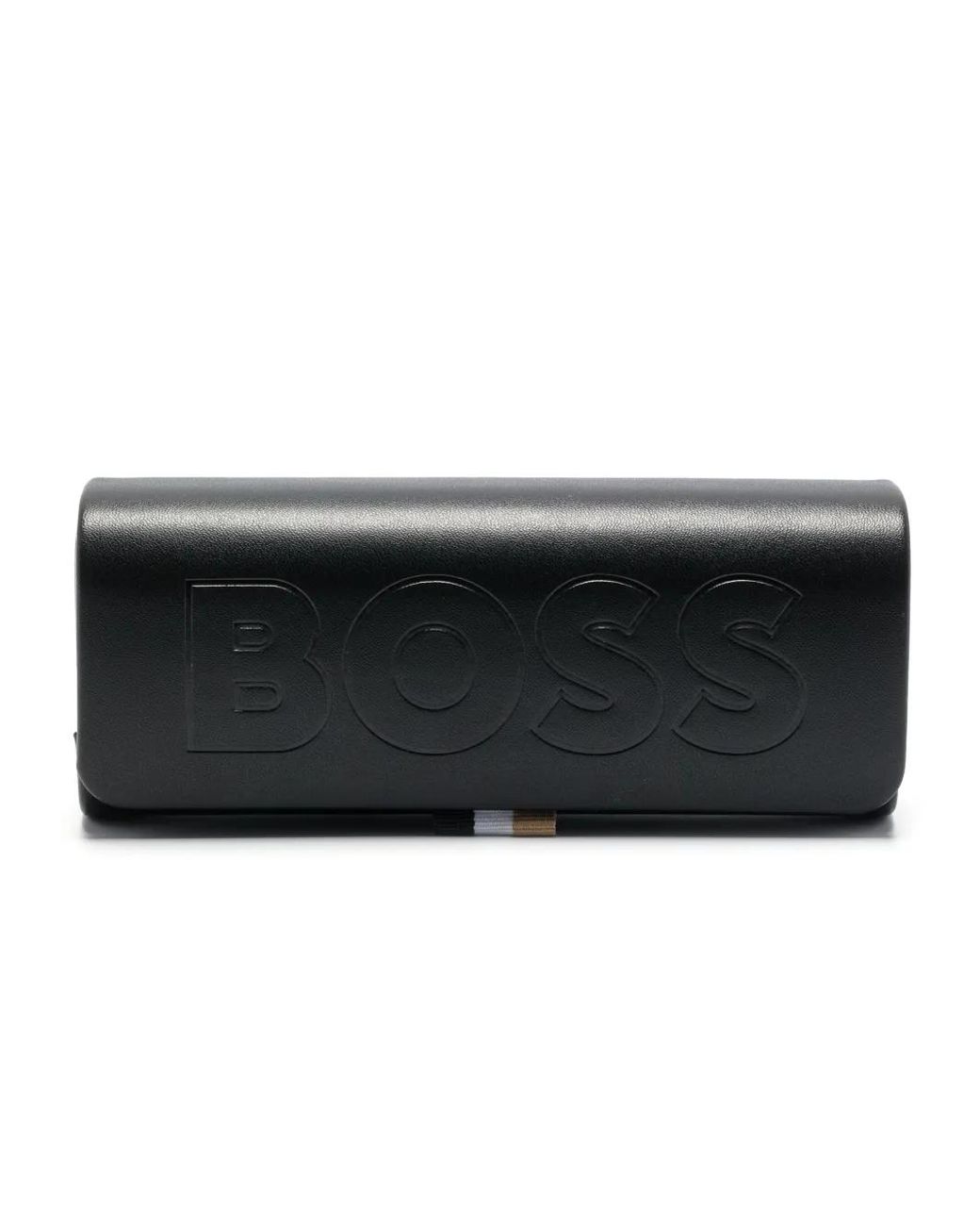 Boss Black Rectangle-Shape Tinted Sunglasses