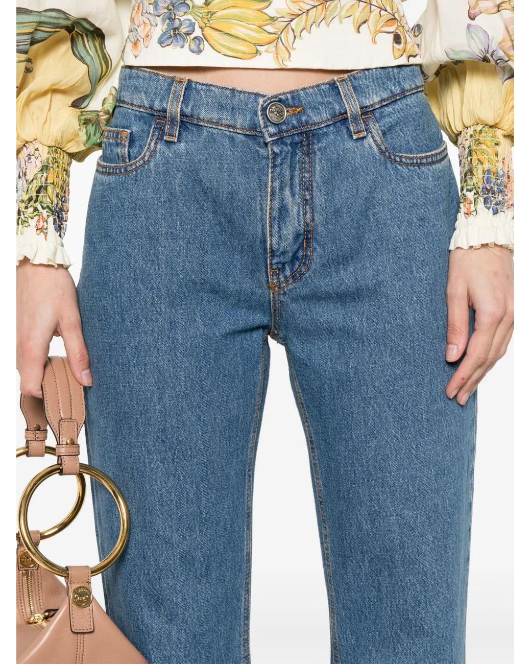 Vaqueros Rectos Etro de color Blue