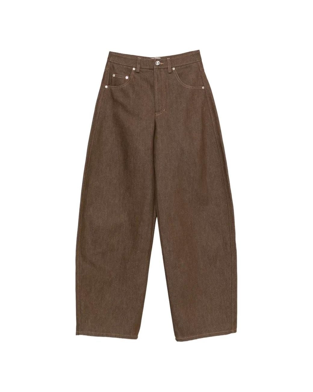Vaqueros Soline Sin Rematar Séfr de color Brown