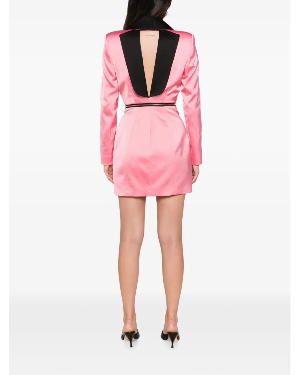 MITILIANE COUTURE Pink Cut-Out Mini Dress