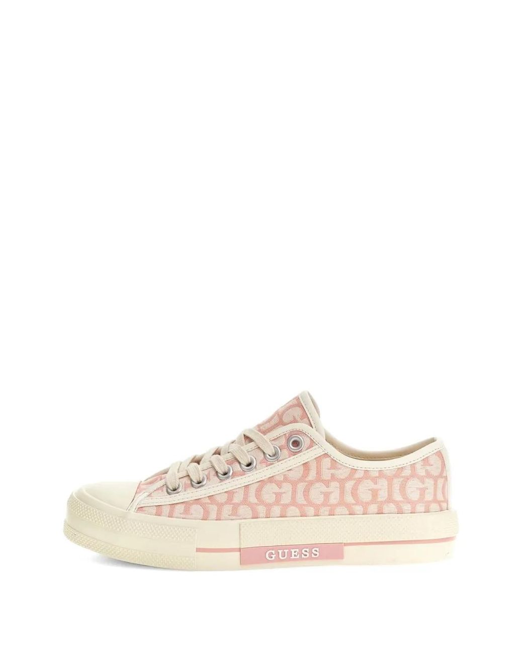 Guess White Logo Sneakers