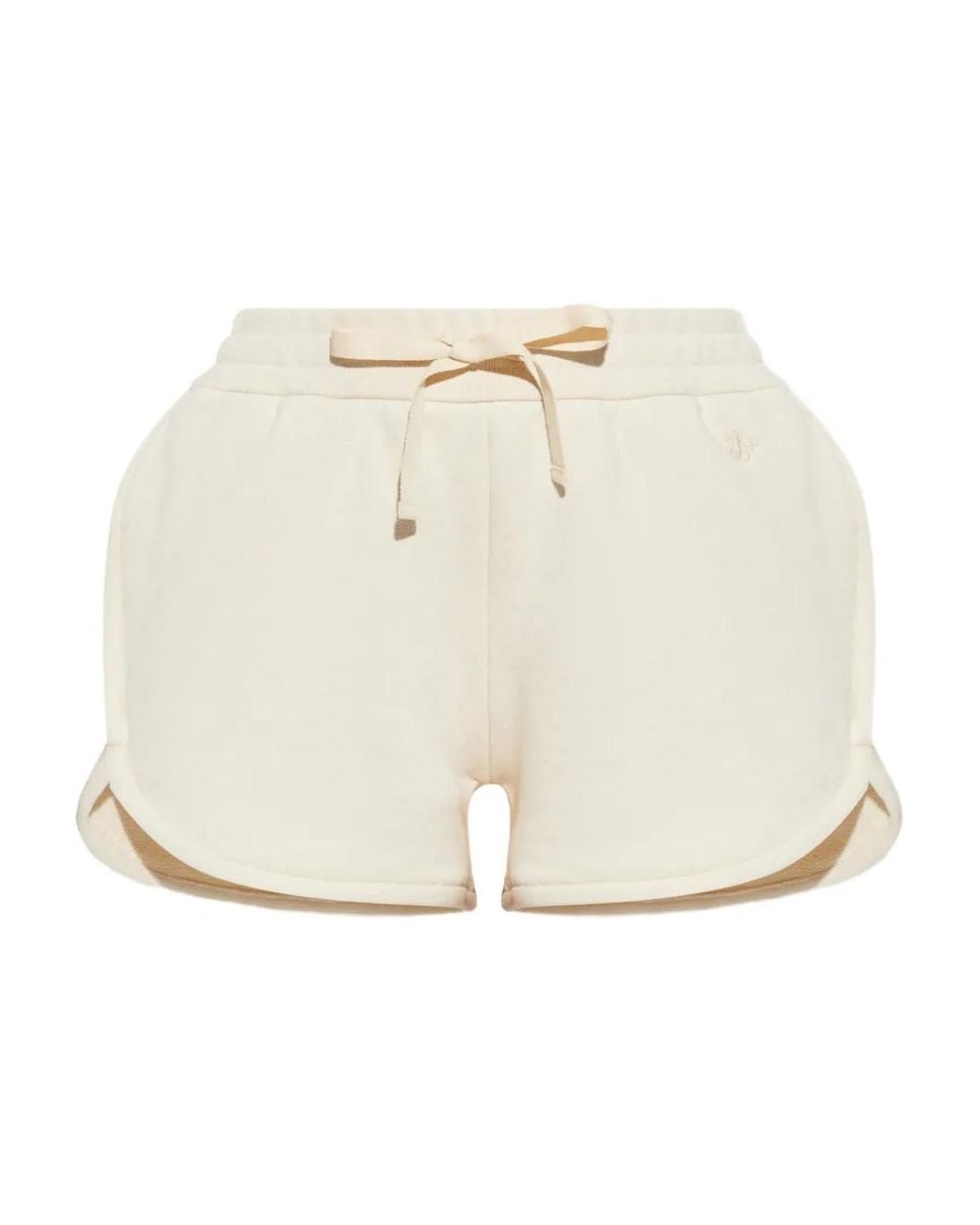 Jil Sander Natural Cotton Shorts