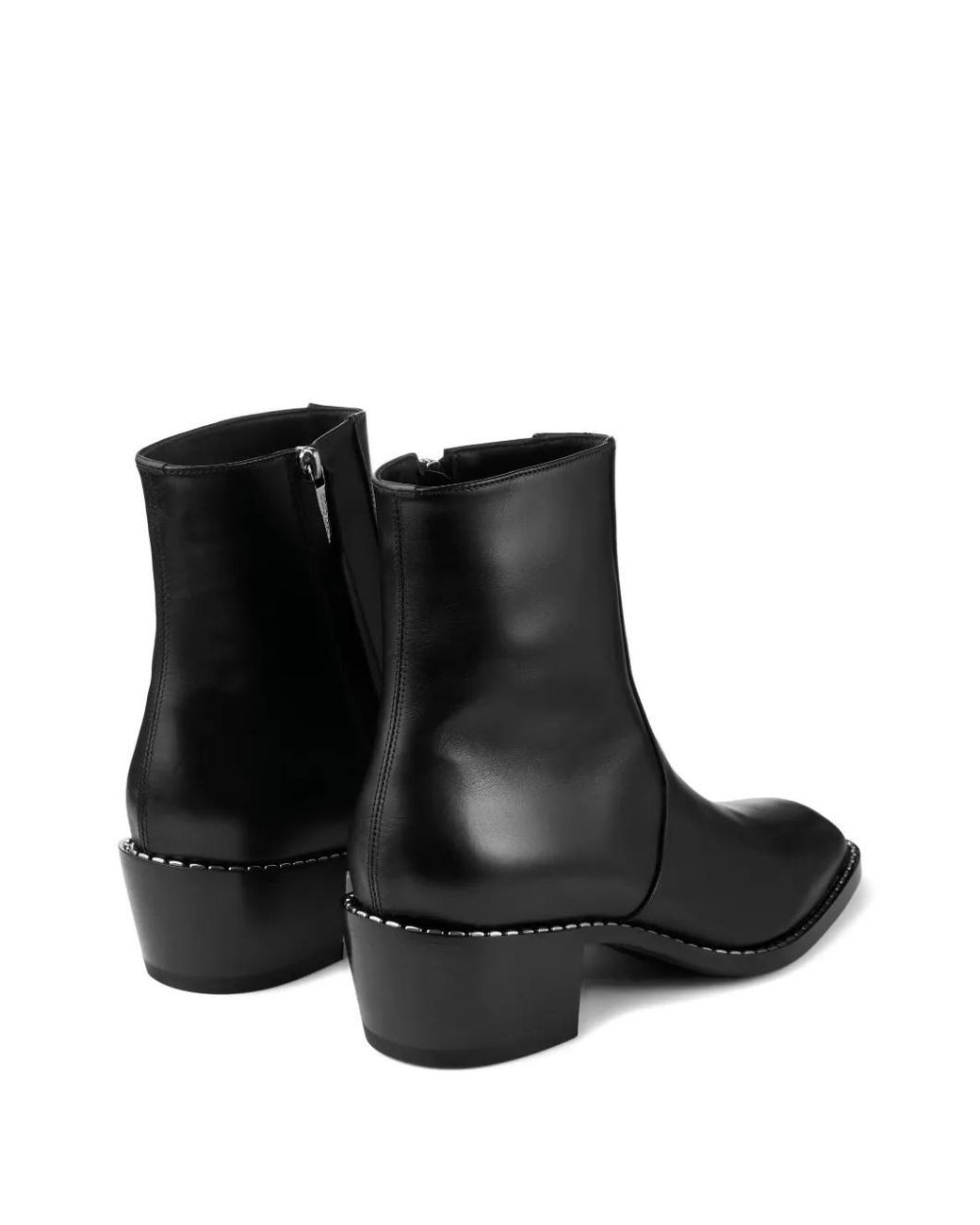 Jimmy Choo Black Wilder Boot for men