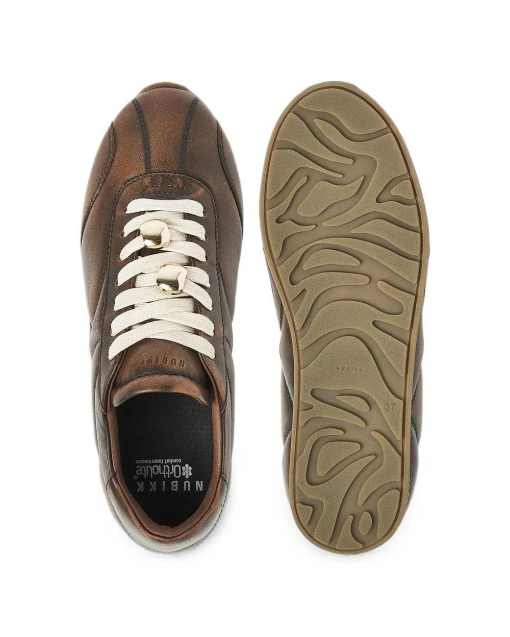 Nubikk Brown Riley Rush Sneakers