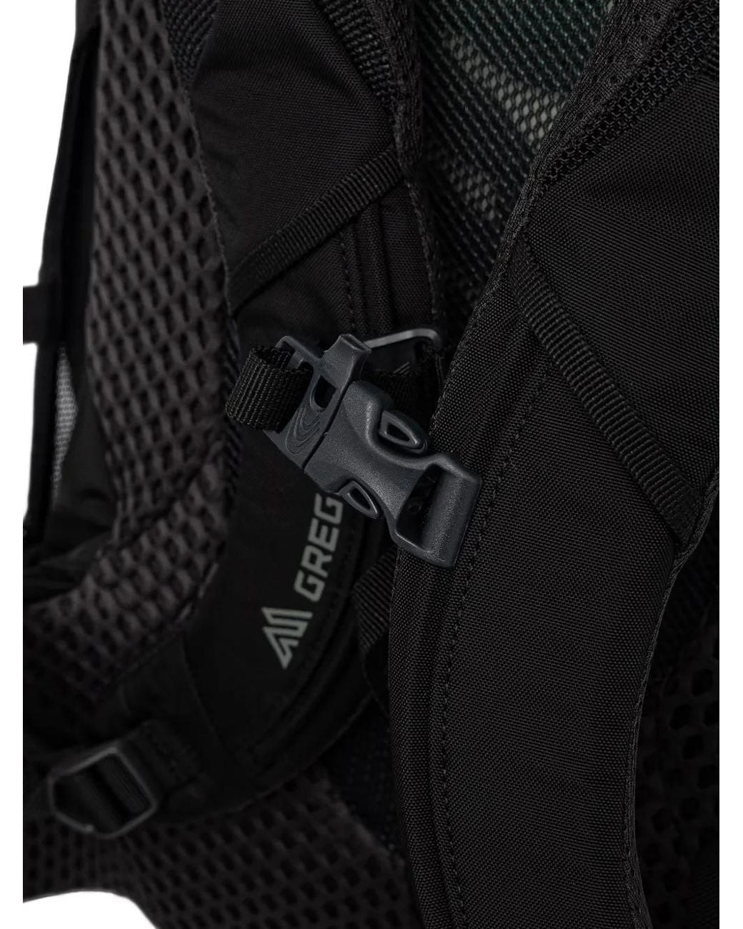 Gregory Black Stout 55L Buckle-Fastening Backpack