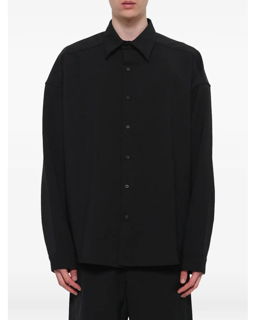 Entire studios Gray Miller Button-Down Shirt for men