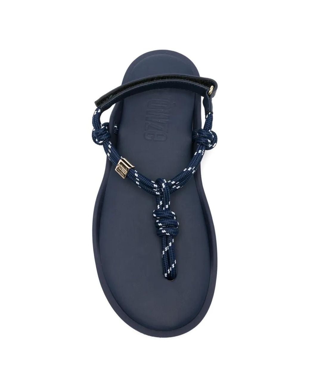 FLOWZE Blue Fló Monocolor Rope Sandals