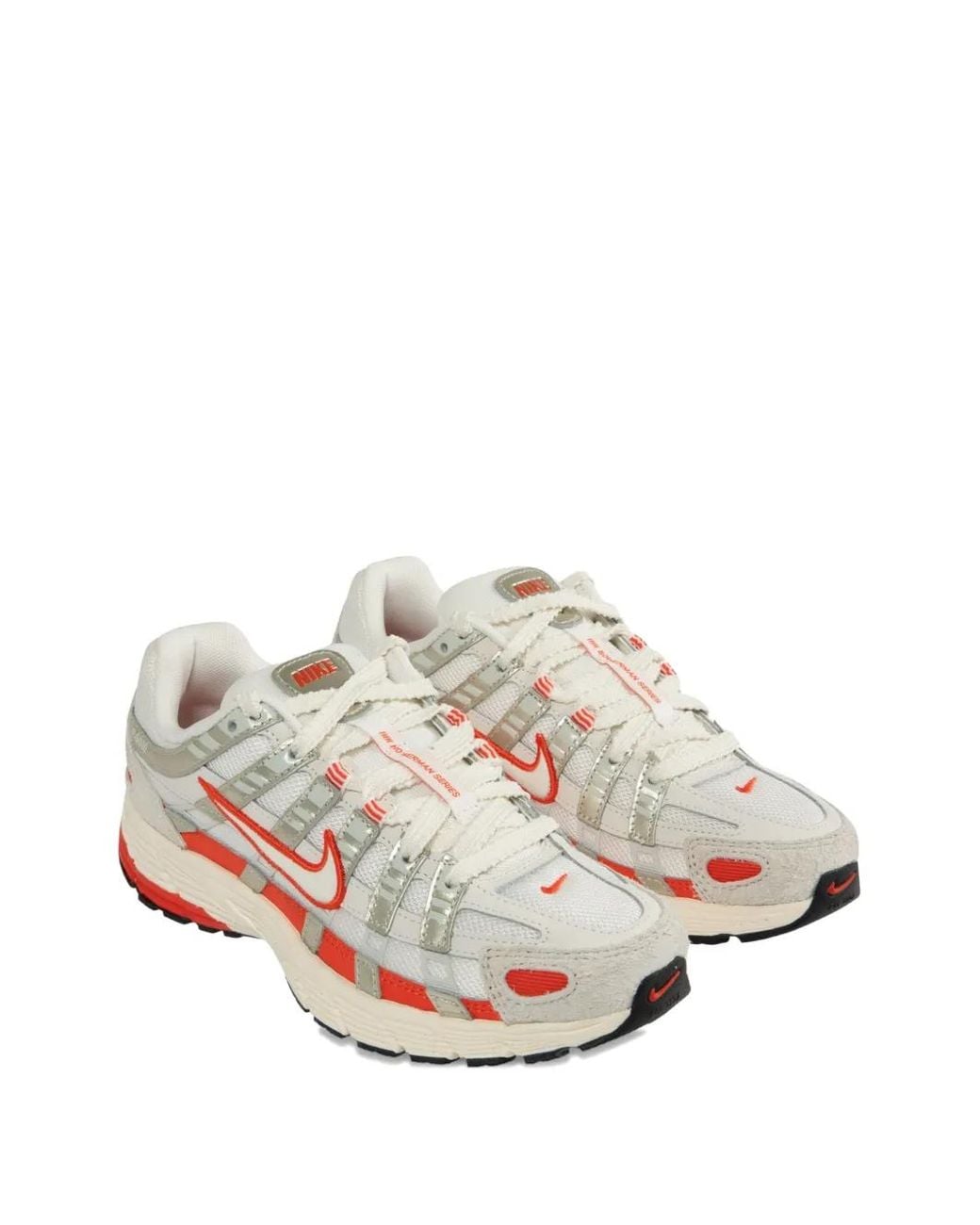 Nike White P-6000 Sneakers
