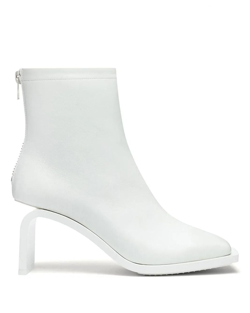 Courreges White Stream Stiefeletten