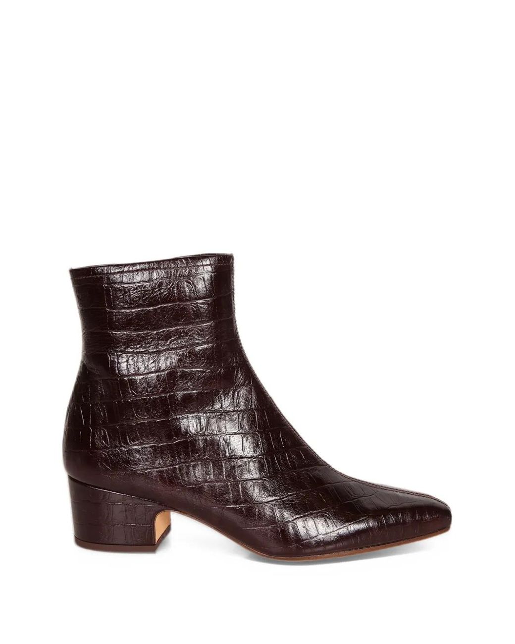 Chie Mihara Brown Cumiya Croc-Effect Boots