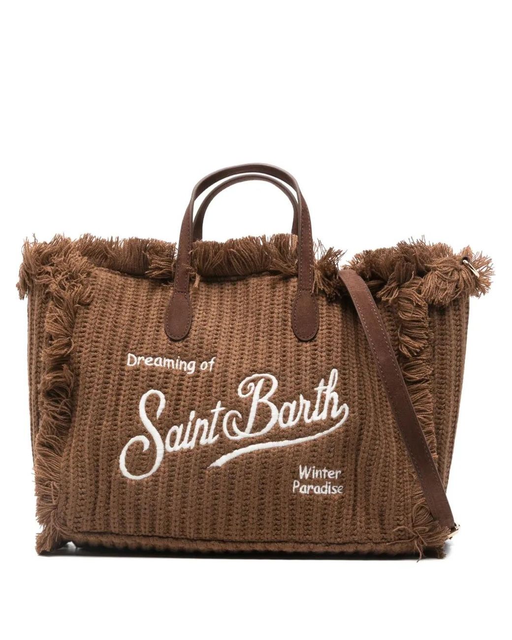 Mc2 Saint Barth Brown Colette Tote Bag