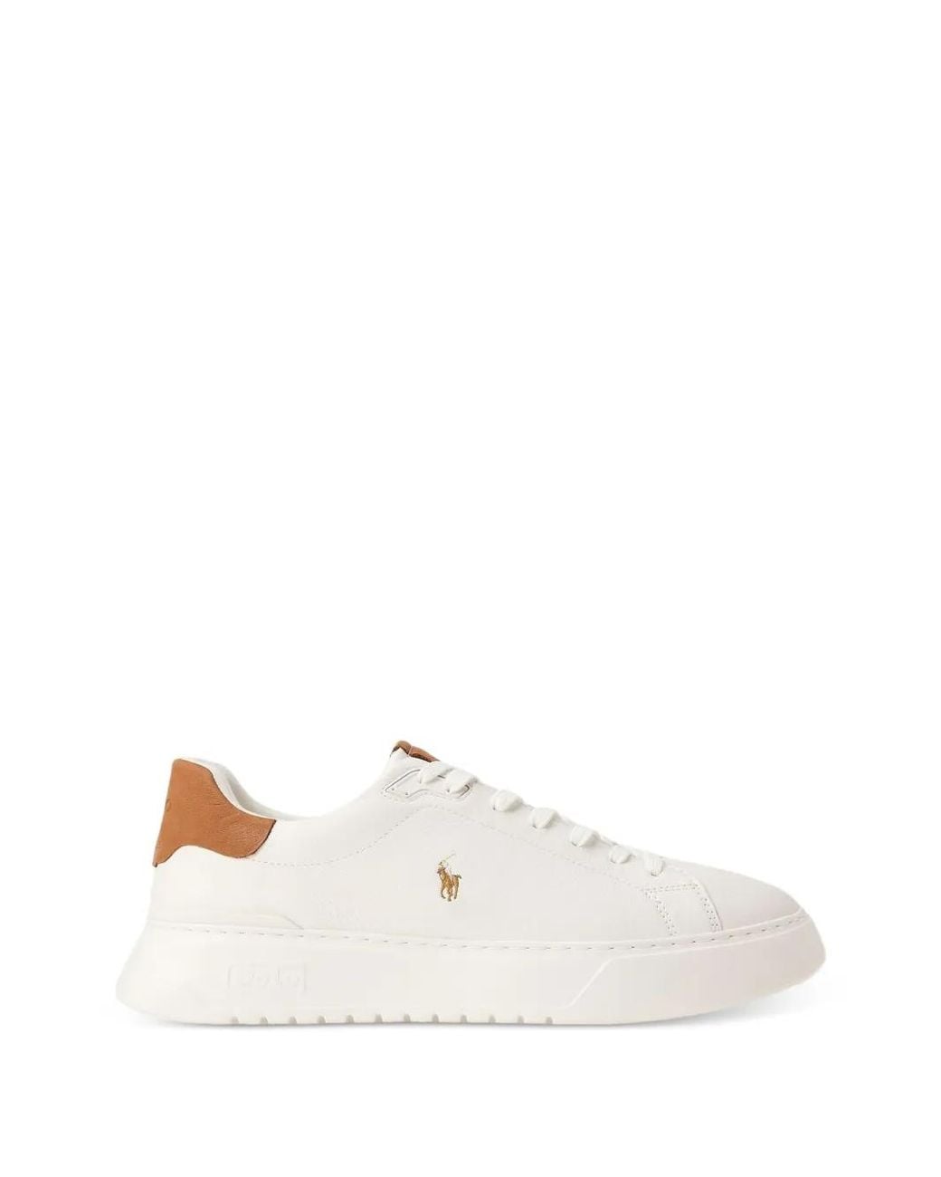 Ralph Lauren Rlite Court Logo Embroidered Sneakers In White For Men Lyst ralph-lauren-rlite-court-logo-embroidered-sneakers-in-white-for-men-lyst