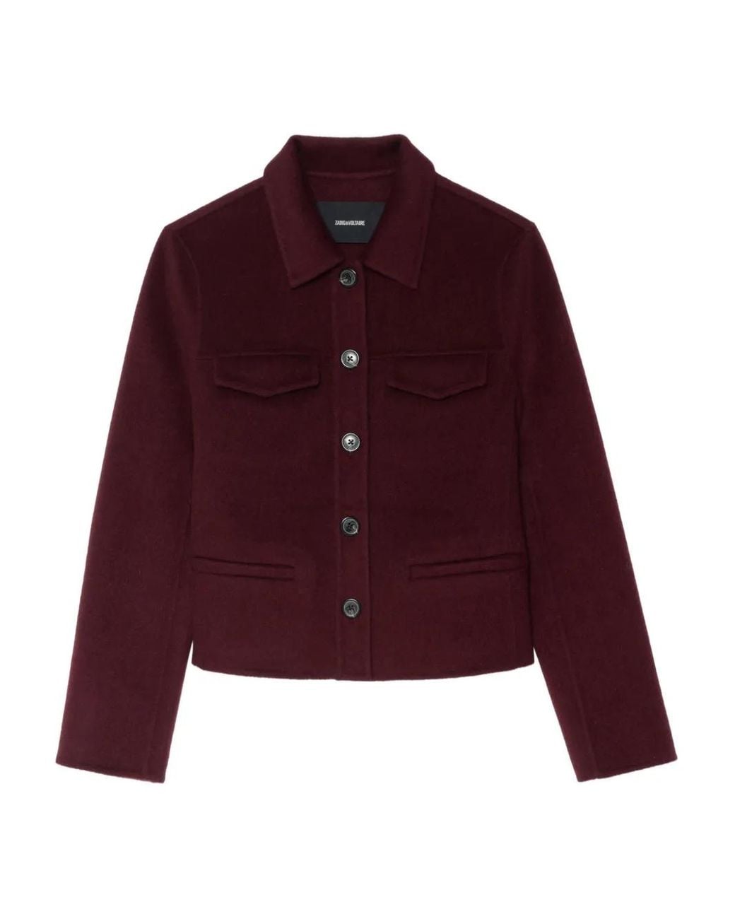 Zadig & Voltaire Red Liam Wool Jacket
